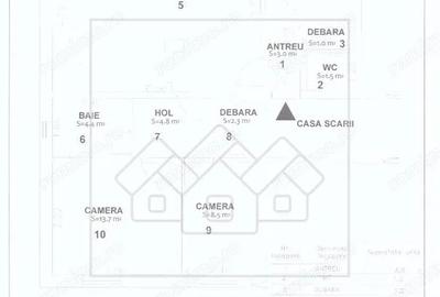 Ap cu 3 camere, 80 mp utili, mobilat, pivnita, C. Dumbravii - 3