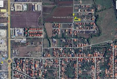 Teren de 825 mp, în Ghiroda - 2