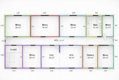 Spațiu comercial, de 60 mp, în Central - 3