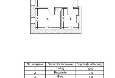 Garsoniera de vanzare dezvoltator - Zona Auchan Titan - 2