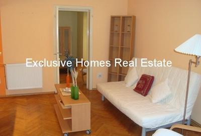 Apartament cu 2 camere decomandat, mobilat în Dorobanți