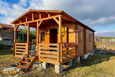 Teren intravilan 520 mp cu casuta din lemn,zona linistita,aproape de oras,Sancra - 3