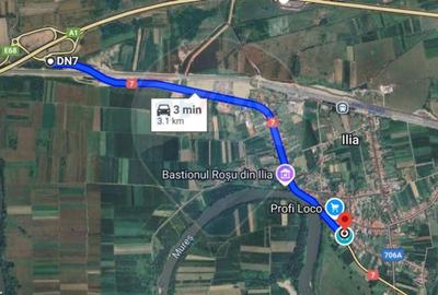 Spatiu industrial de inchiriat in Ilia, jud Hunedoara, la 3 km de  A1 - 10