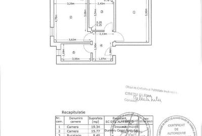 Apartament cu 2 camere în Central - 8