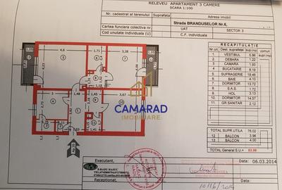 Apartament cu 3 camere de inchiriat | Vitan Mall - Strada Branduselor - 19