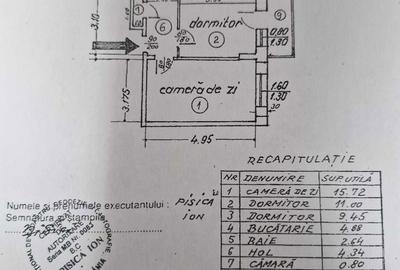 Apartament cu 3 camere decomandat în Eroii Revoluției - 2