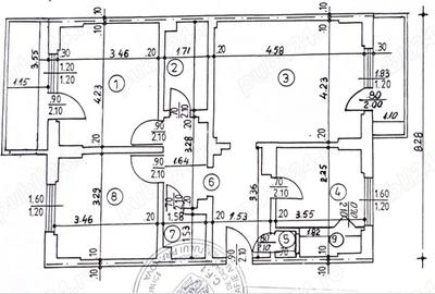 Apartament cu 3 camere decomandat în Central - 4