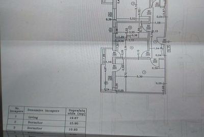 Apartament cu 3 camere decomandat, mobilat în Central