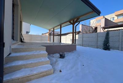 Casă individuală P+E cu living pe două niveluri, curte 360 mp - 16