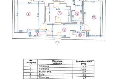 Apartament cu 2 camere decomandat în Unirii - 10