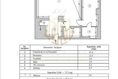 Apartament cu 2 camere semidecomandat, mobilat în Unirii - 13