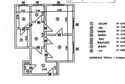 Apartament cu 3 camere în Ultracentral - 2