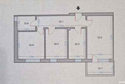 Apartament 3 camere - Grand Arena - 2