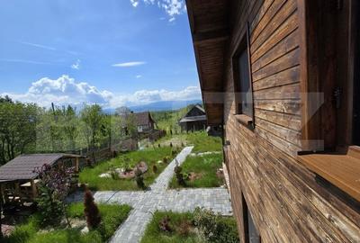 Cabana lemn cu 4 dormitoare, 120mp, teren intravilan de 1250mp - 10
