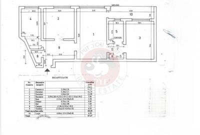 Apartament cu 3 camere semidecomandat în Camil Ressu - 3