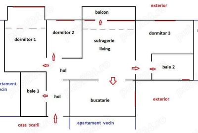 Apartament 4 camere - 1