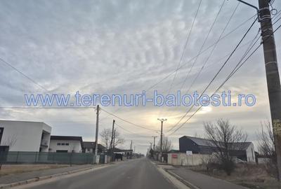 Teren Balotesti, apropiere Dn1 si sens giratoriu, 650mp - 5