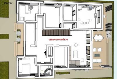 Casă cu 5 camere cu Teren 2660 Mp în Poarta Albă - 15