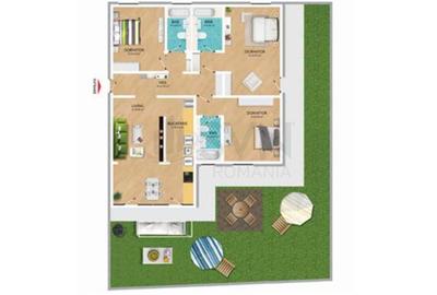 REA1024933 Apartament cu 4 camere 3 bai si gradina Lacul Tei - 2
