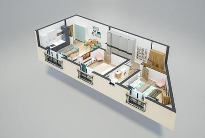 Apartament 3 camere imobil nou in Timisoara - 1