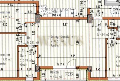 Apartament cu 4 camere semidecomandat în Mărăști - 2