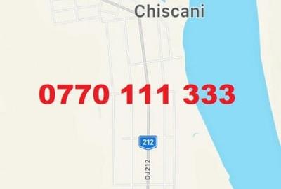 Teren Construcții intravilan de 2250 mp, în Chiscani