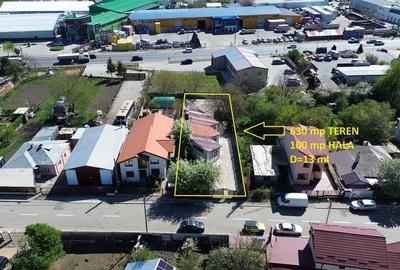 Hala 100 mp, teren 630 mp, D= 13 ml, zona E 85-oras Hala 100 mp, teren 630 mp, D= 13 ml, zona E 85-oras - 2