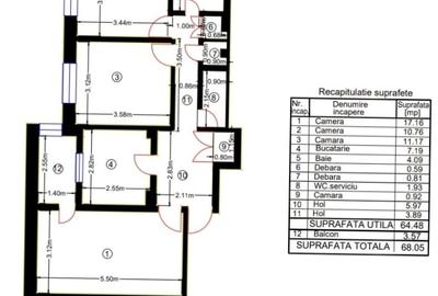 Apartament cu 3 camere decomandat în Ghencea - 3