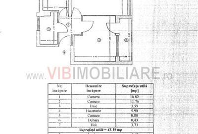 Apartament cu 2 camere decomandat, mobilat în Cantemir - 12