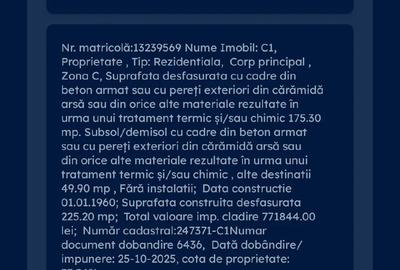 Casă cu 7 camere cu Teren 405 Mp în Unirii - 1