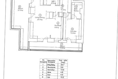 Apartament de 2  Camere cu Terase Spațioase First Estate - 20