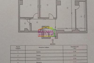 Vanzari Apartamente 3 camere CARTIERE ANDRONACHE - 11