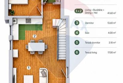 Apartament cu 4 camere decomandat în Calea Moroieni - 2