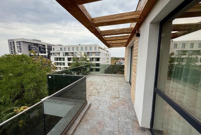 Penthouse cu 3 camere decomandat, mobilat în Străulești - 18