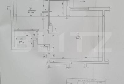 Apartament cu 2 camere în Aradului