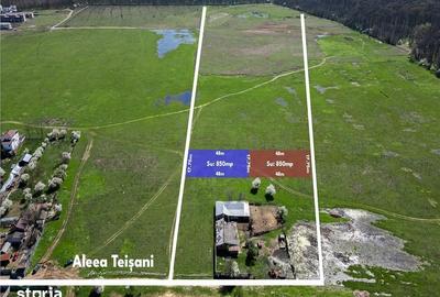 Teren de 852 mp, în Tunari