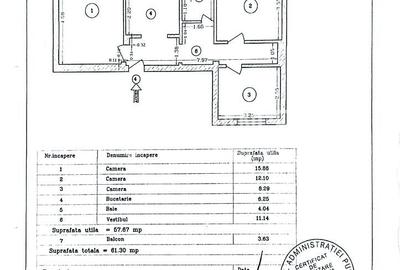 Apartament cu 3 camere decomandat, mobilat în Inel I - 3