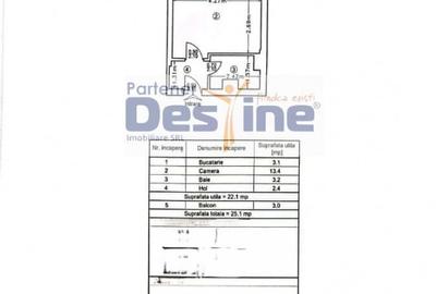 Garsoniera 25 mp, AC, mobilata si utilata,  etaj 1 din 4 - zona Frumoasa - 5