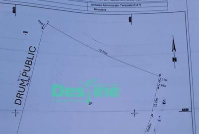 PROSELNICI -  MIROSLAVA, PARCELA DE TEREN DE 2.031 MP - 2