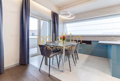 Apartament cu 4 camere semidecomandat, mobilat în Pipera - 15