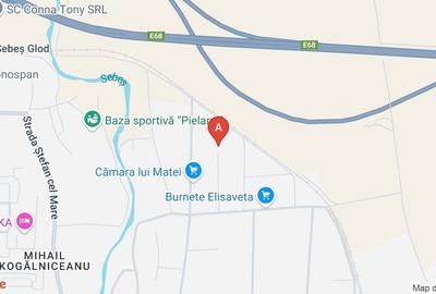 Teren intravilan cu fundatie casa