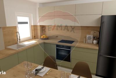 Apartament cu 2 camere semidecomandat în Central