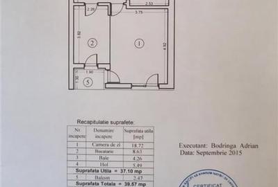 Vanzare garsoniera Grozavesti, 40mp, Regie, la 5 minute de metrou - 11