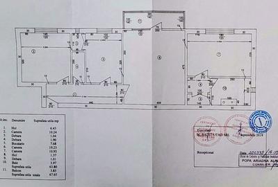 Apartament cu 3 camere semidecomandat în 1 Mai - 1