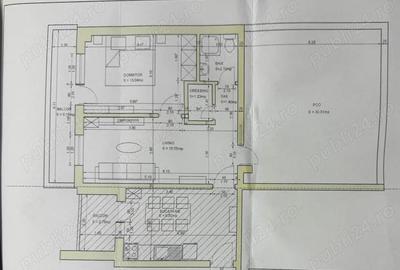 Apartament cu 3 camere decomandat în Babadag - 5