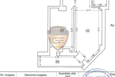 Apartament cu 2 camere decomandat, mobilat în Central - 1