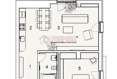 Apartament cu 2 camere în Vitan