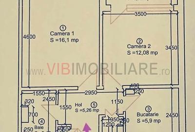 Apartament cu 2 camere decomandat în Dâmbovița - 2