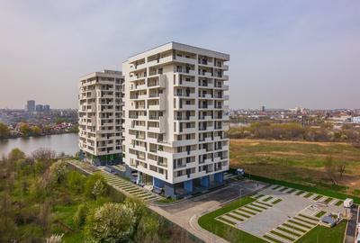 DISPONIBIL IMEDIAT: PENTHOUSE DUPLEX UNICAT IN SUNLAKE RESIDENCE; VIEW CATRE LAC