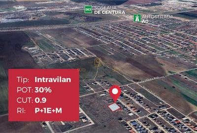 Teren Construcții intravilan de 489 mp, în Vidra - 2